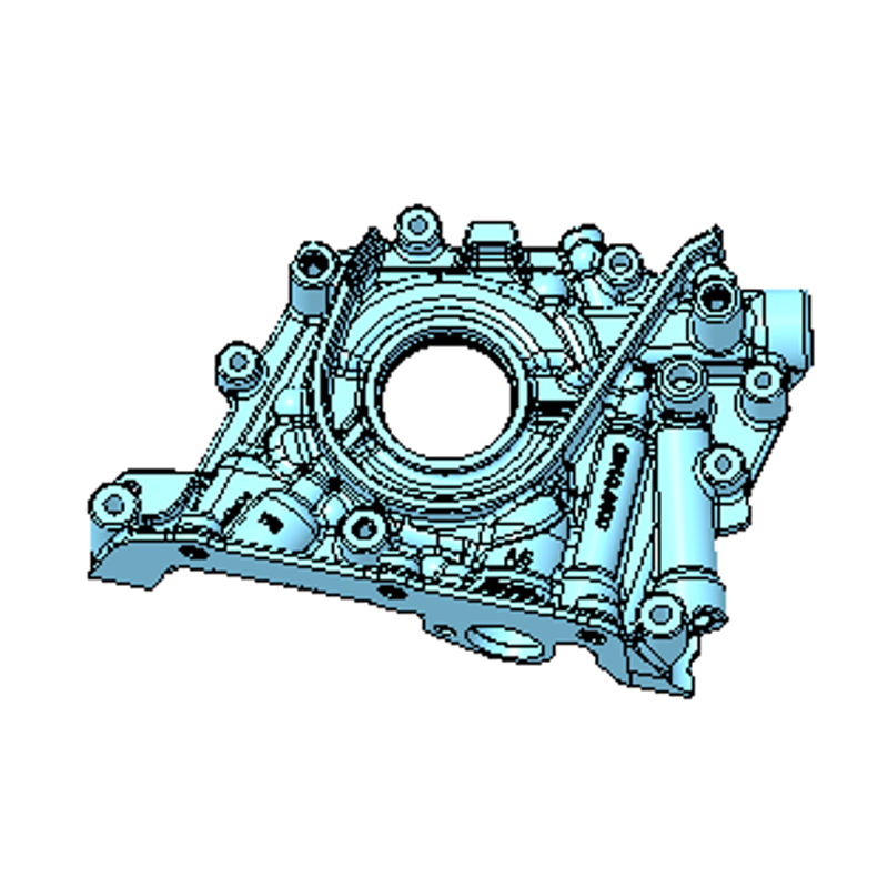 Tampa da bomba fundida em liga de alumínio Tampa da bomba fundida em liga de alumínio