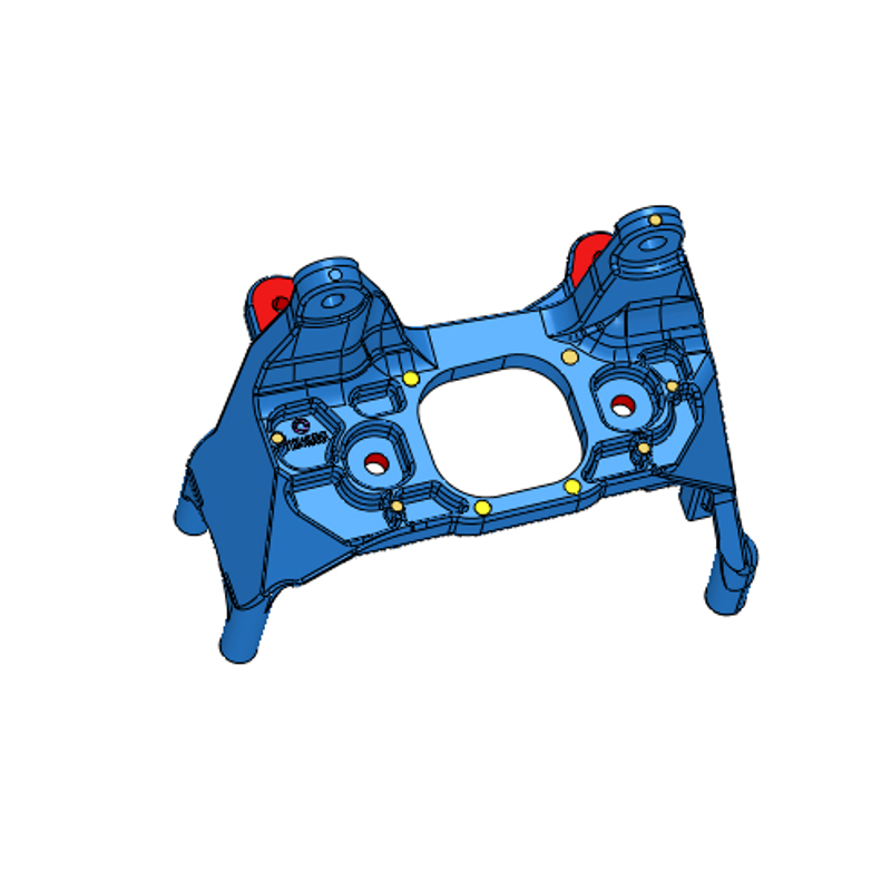 Suporte fundido em liga de alumínio Suporte fundido em liga de alumínio