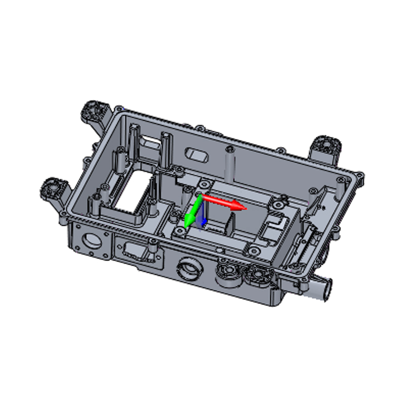 Caixa fundida em liga de alumínio 800T Caixa fundida em liga de alumínio 800T