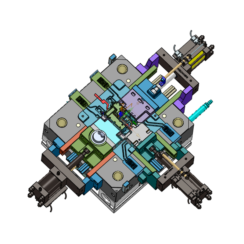 Caixa fundida em liga de alumínio 800T Caixa fundida em liga de alumínio 800T