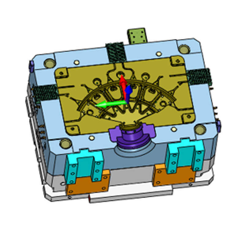 Suporte de roda fundido em liga de alumínio Suporte de roda fundido em liga de alumínio