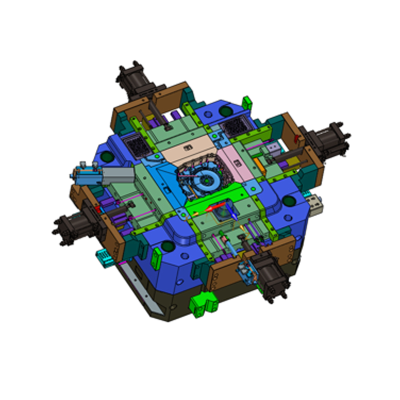 Carcaça do motor de fundição sob pressão de liga de alumínio 2200T Carcaça do motor de fundição sob pressão de liga de alumínio 2200T