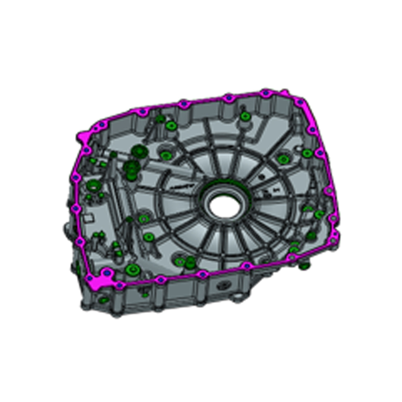 Carcaça do motor de fundição sob pressão de liga de alumínio 2200T Carcaça do motor de fundição sob pressão de liga de alumínio 2200T