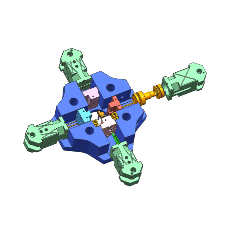 Molde de fundição sob pressão de alta velocidade e multi-deslizante