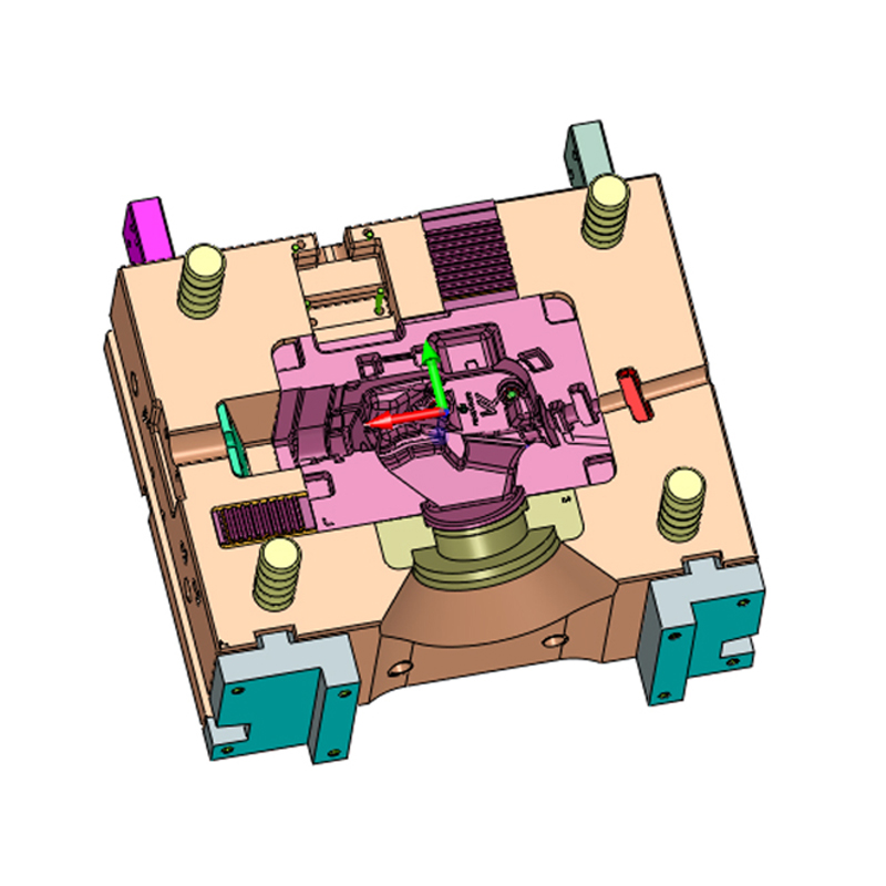 Assento de airbag fundido em liga de alumínio