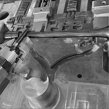 Suporte de direção fundido em liga de magnésio